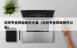 三门峡沈阳专业网站制作方案（沈阳专业网站制作公司）